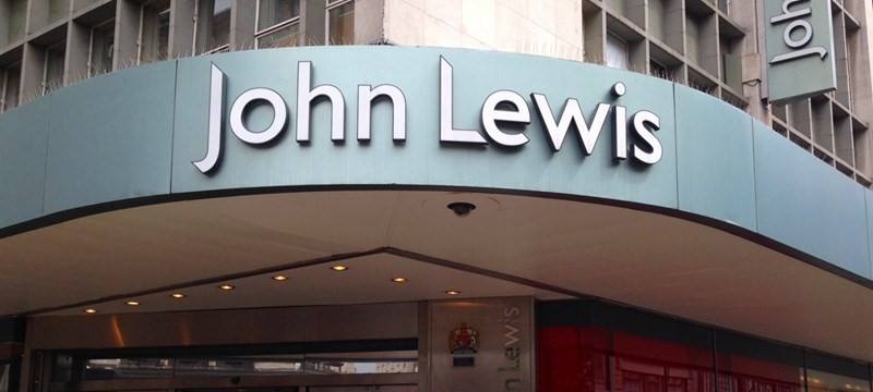 A picture of the front of John Lewis.