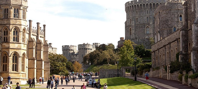 Photo of Windsor Castle.