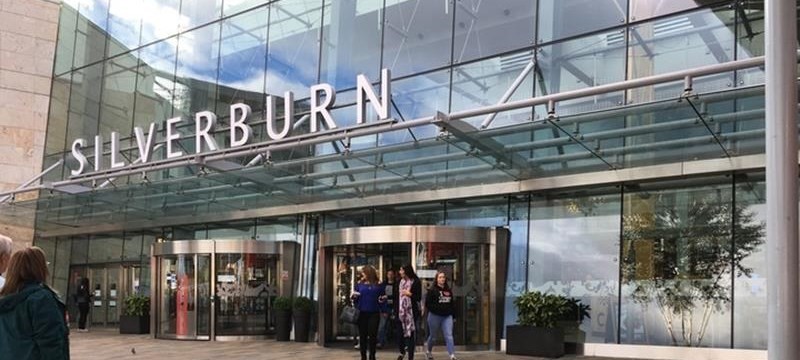 Photo of Silverburn Shopping Centre exterior.