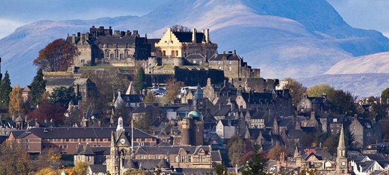 A photo of Stirling Castle.