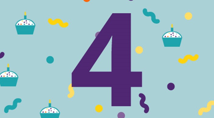 We turned 4!