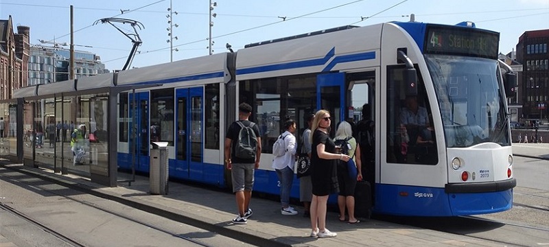 Photo of a tram.