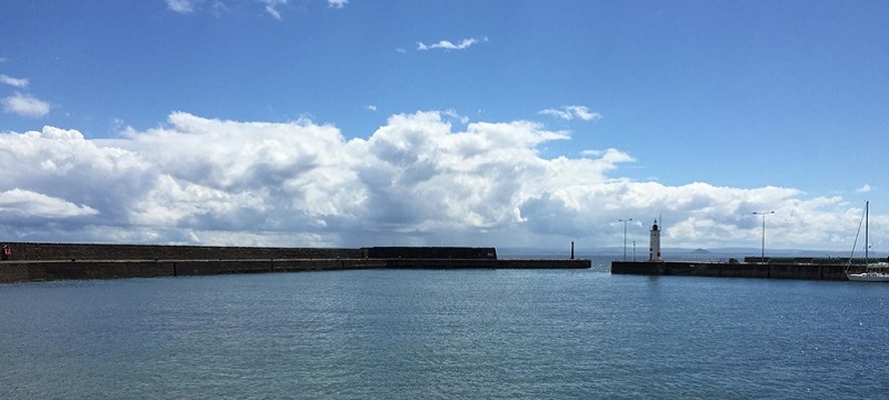 View from the Scottish Fisheries Museum.