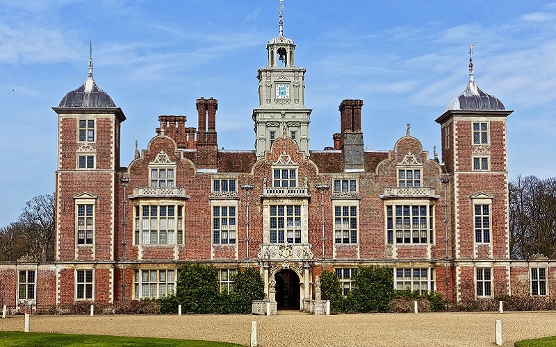 Photo of the house at Blickling Estate.