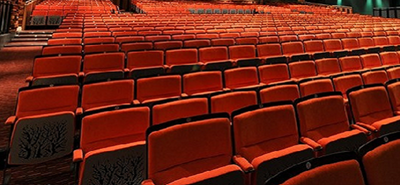 Photo of seats in a theatre.