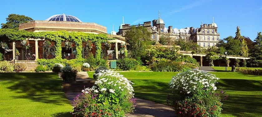 Photo of gardens in Harrogate.