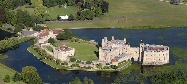 Photo of Leeds Castle.