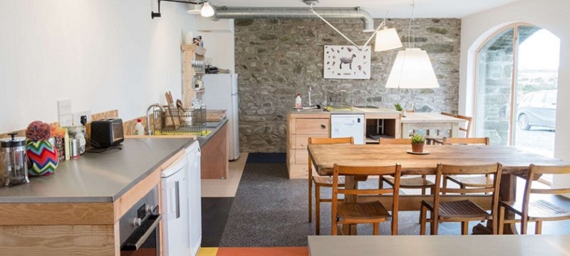 Photo of the kitchen in Burnieston Farm and Steading.