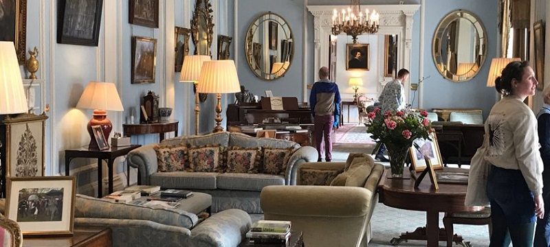 Photo of Hillsborough Castle interior.