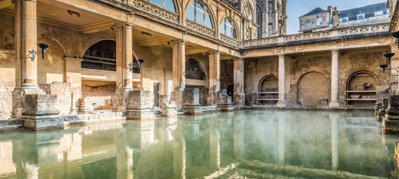 Photo of the Roman Baths.