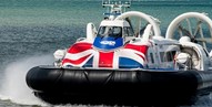 Take a hovercraft to the Isle of Wight