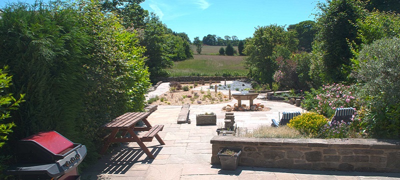 Photo of the garden.