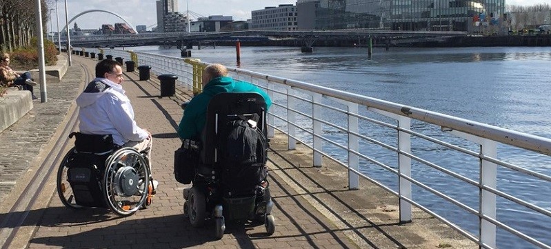 Photo of the Clyde Walkway.