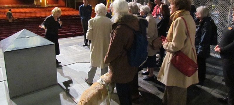 Photo of people at Norwich Theatre Royal.