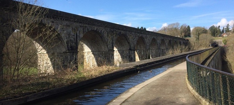 Photo of The Vale of Llangollen Canal.