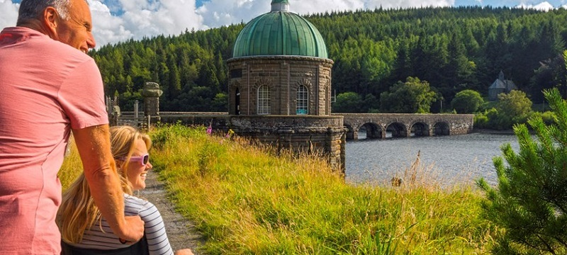 Photo of a couple enjoying the view at Kerry Farm.