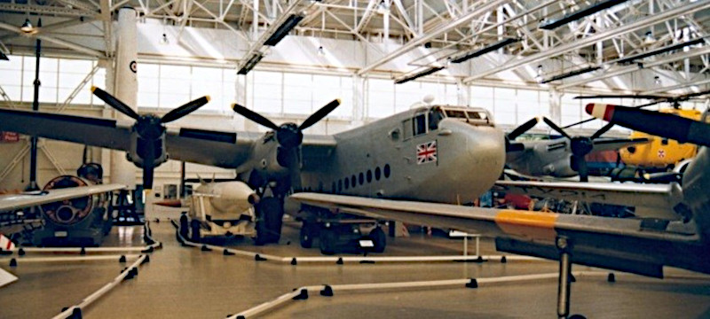 Photo of an Avro York at Yorkshire Air Museum.