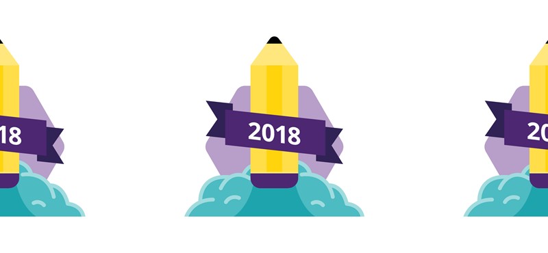 Illustration of a Reviewer of the Year badge.
