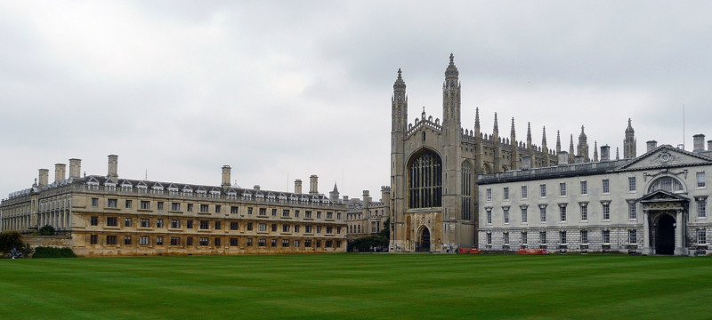 Photo of Kings College taken from The Backs.