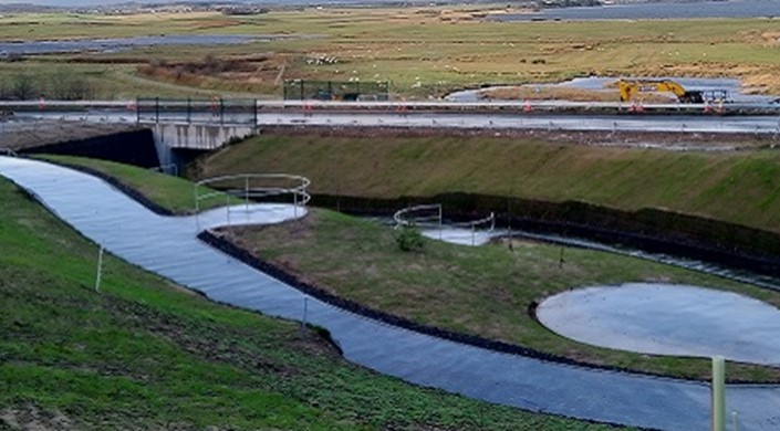 New accessible underpass nears completion at Loch Leven
