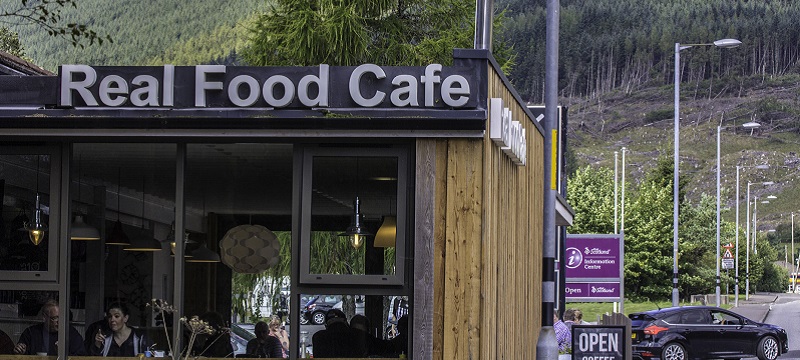 Photo of the Real Food Cafe.