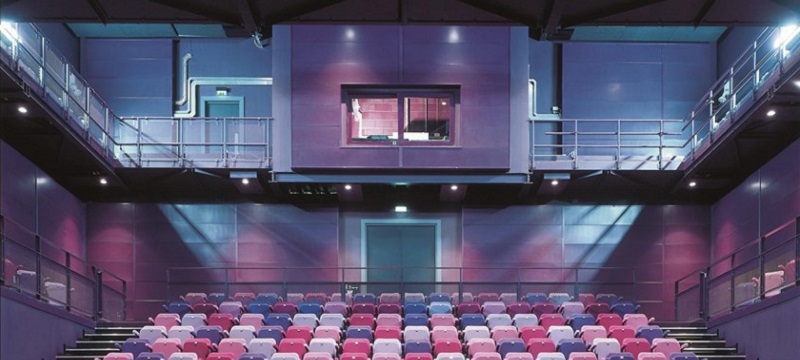 Photo of audience seats at Platform.