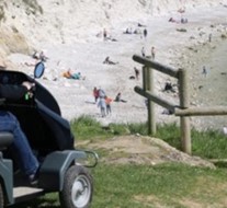 Explore England in an off-road mobility scooter