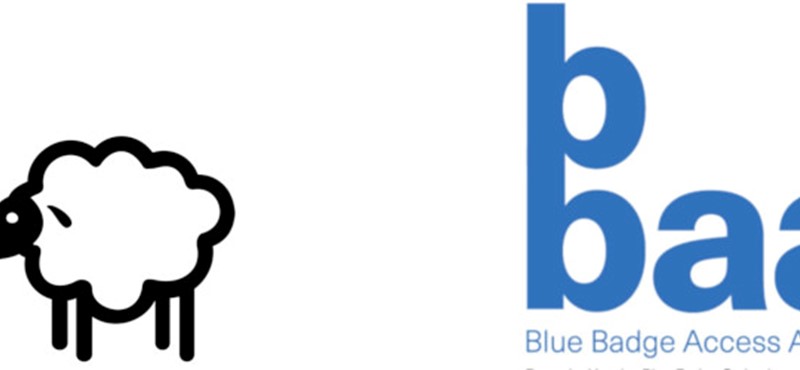 Blue Badge Access Awards logo.