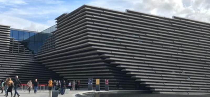 Photo of V&A Dundee.