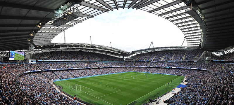 Photo of Etihad Stadium.