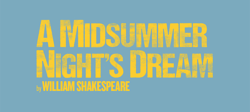 Photo of A Midsummer Night's Dream poster.