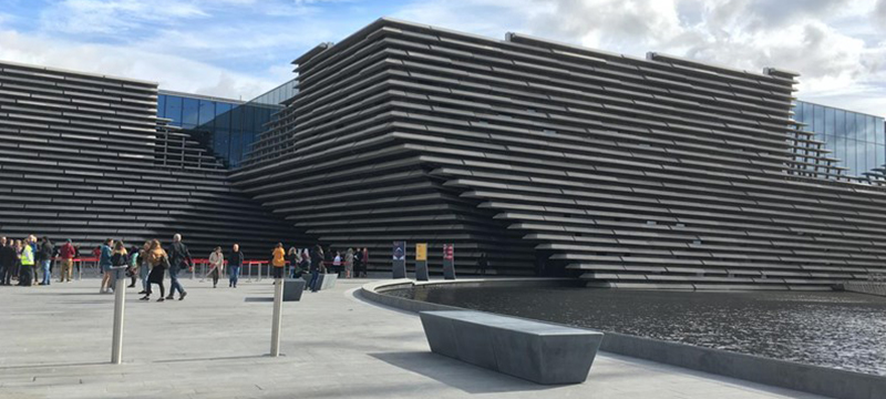 Photo of V&A Dundee.