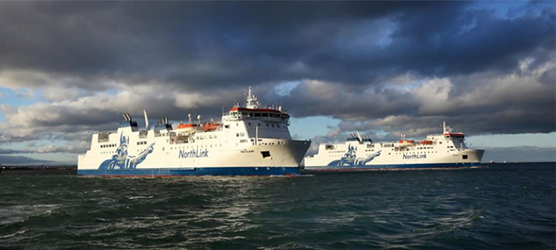 Image of NorthLink Ferries on the water © NorthLink Ferries