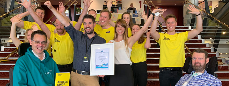 Edinburgh International Festival Team receive Spirit of Inclusion Award