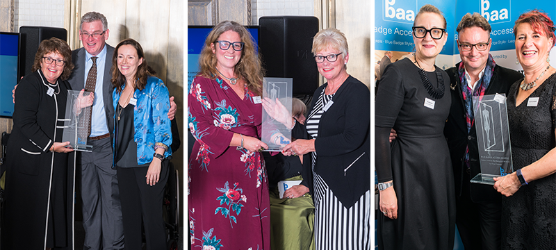 Image of the Cottage at the Dales, The Deep and The Three Chimneys being presented their awards