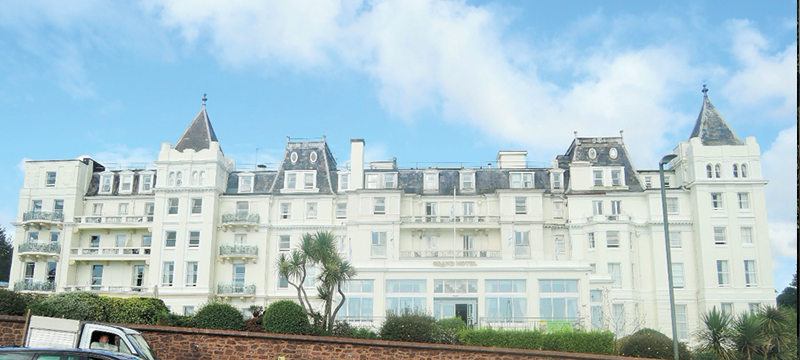 Exterior of the Grand Hotel