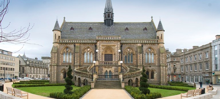 Exterior of The McManus: Dundee's Art Gallery & Museum