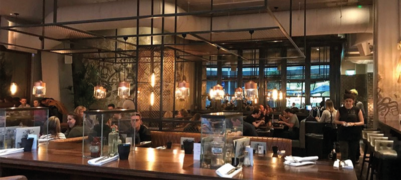 Interior of The Alchemist in Manchester