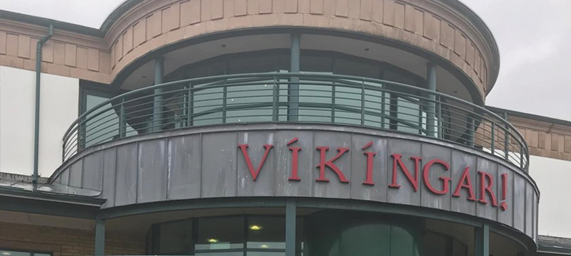 Exterior of Vikingar!