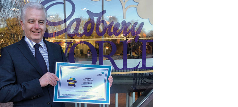 Image of the Cadbury World award