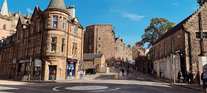 Image of Edinburgh Old Town.
