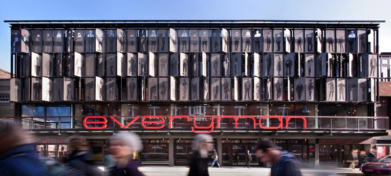 Exterior of Everyman Theatre.