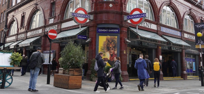 Image of Covent Garden in London.