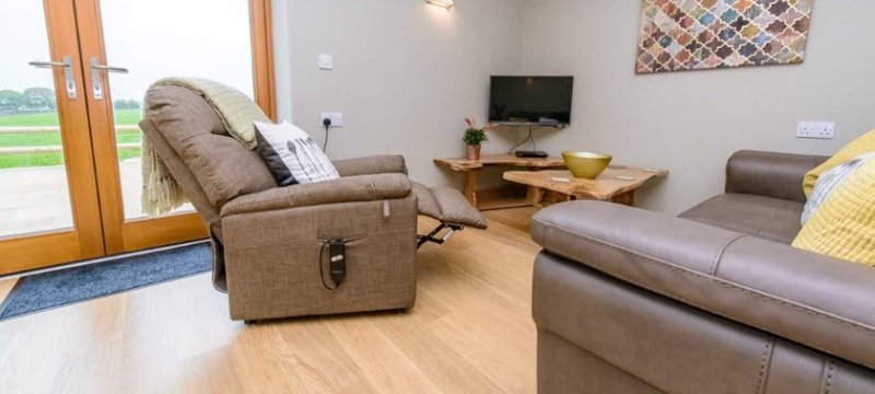 Living room in Hope Cross Cottage