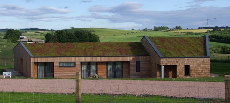 Exterior of The Rings, self-catering in Fife