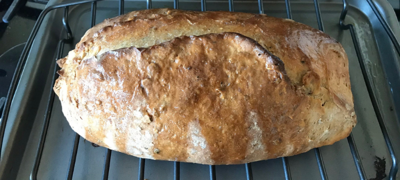 Image of a loaf of bread Eileen has made