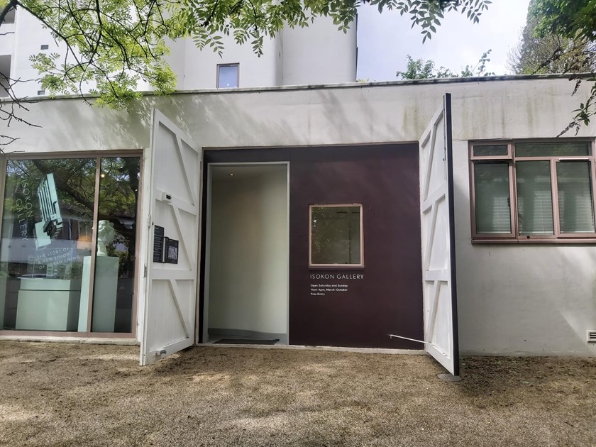 Exterior of the Isokon Gallery