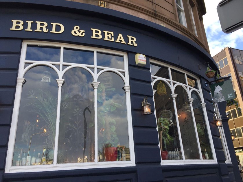 Exterior of Bird and Bear in Dundee.