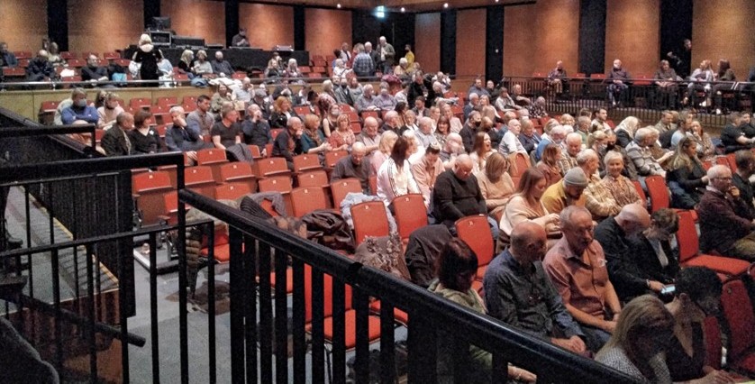 The crowd at The Fire Station in Sunderland