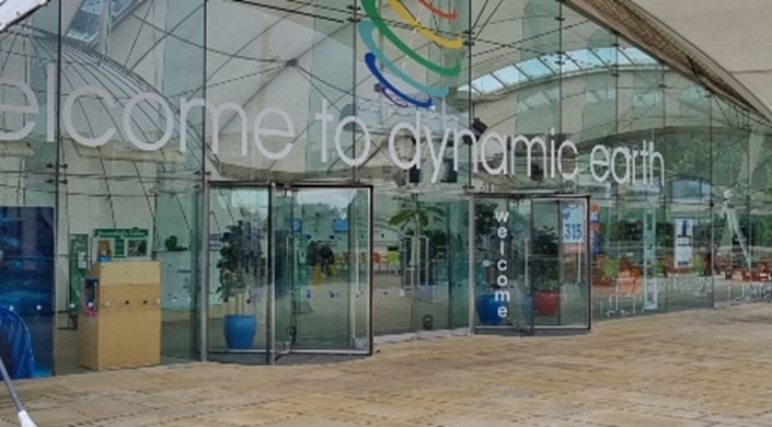 A VIP tour of Dynamic Earth